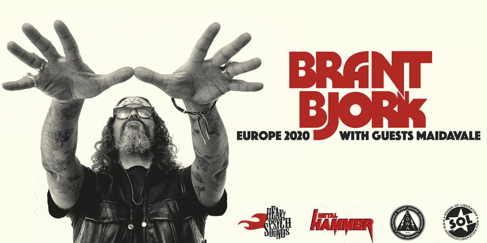 Tickets Brant Bjork + special guest: MaidaVale, European Tour 2020 in Aschaffenburg